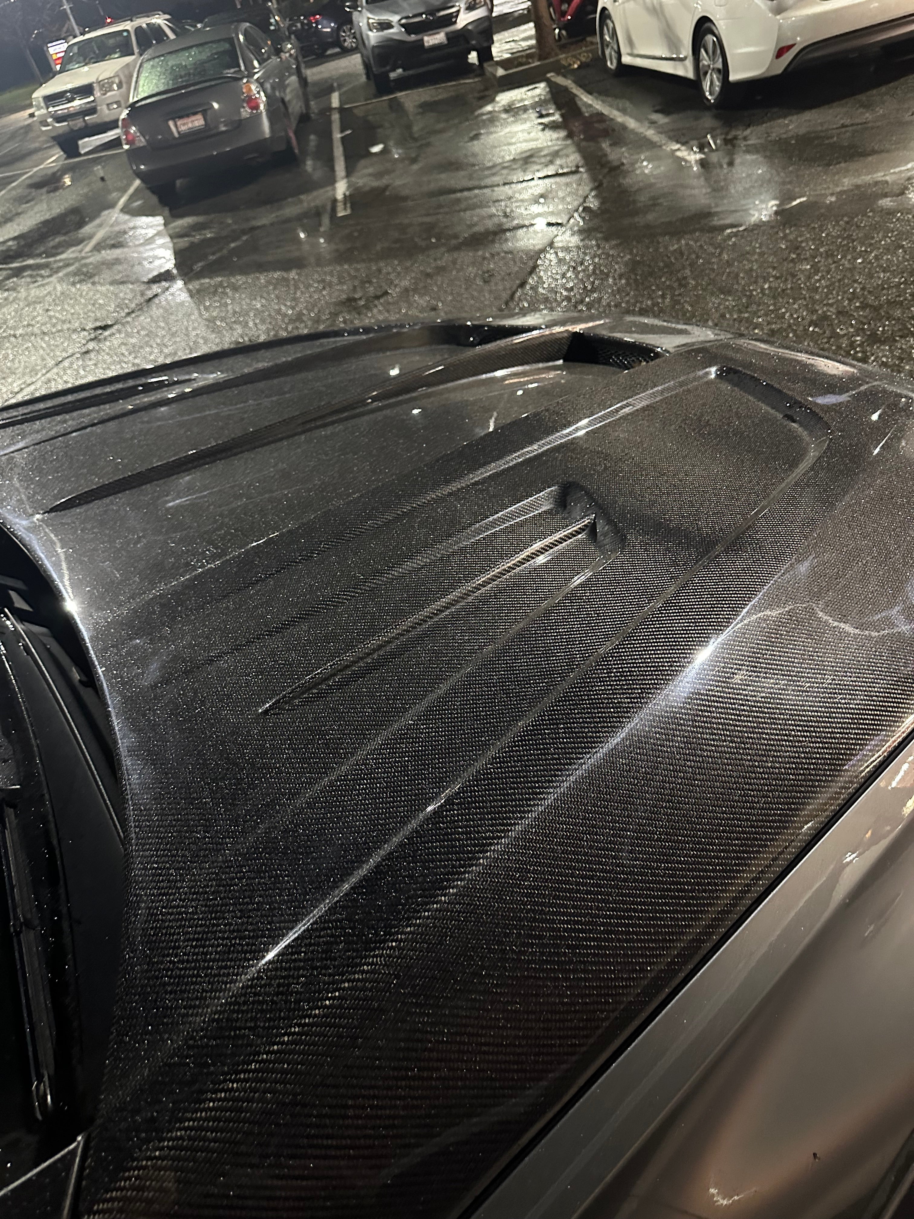 Carbon Fiber Hood Bonnet - Mercedes GLE 350/450/580/53/63 W167/C167