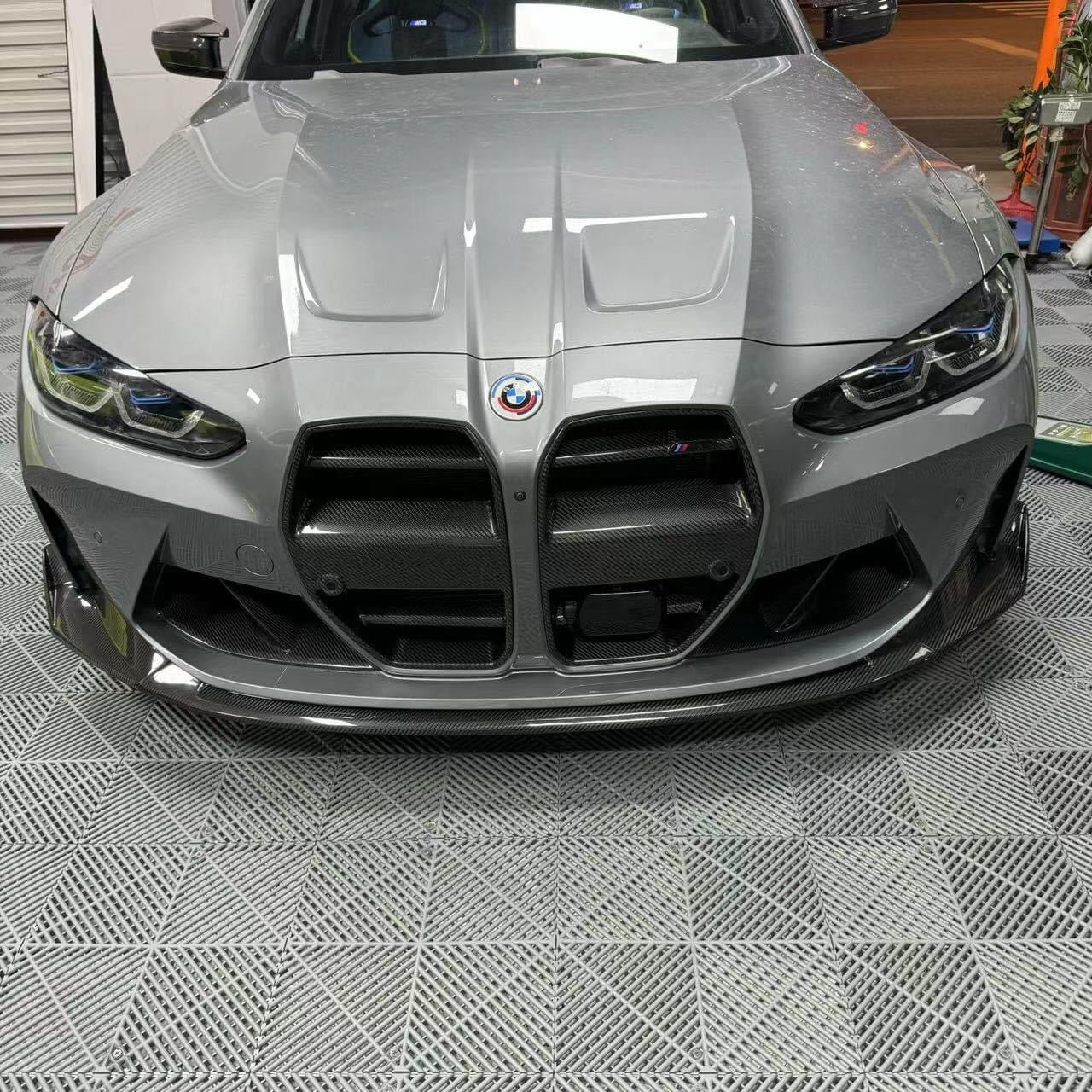 CSL Style Carbon Fiber Front Lip - BMW G80 M3 & G82 / G83 M4