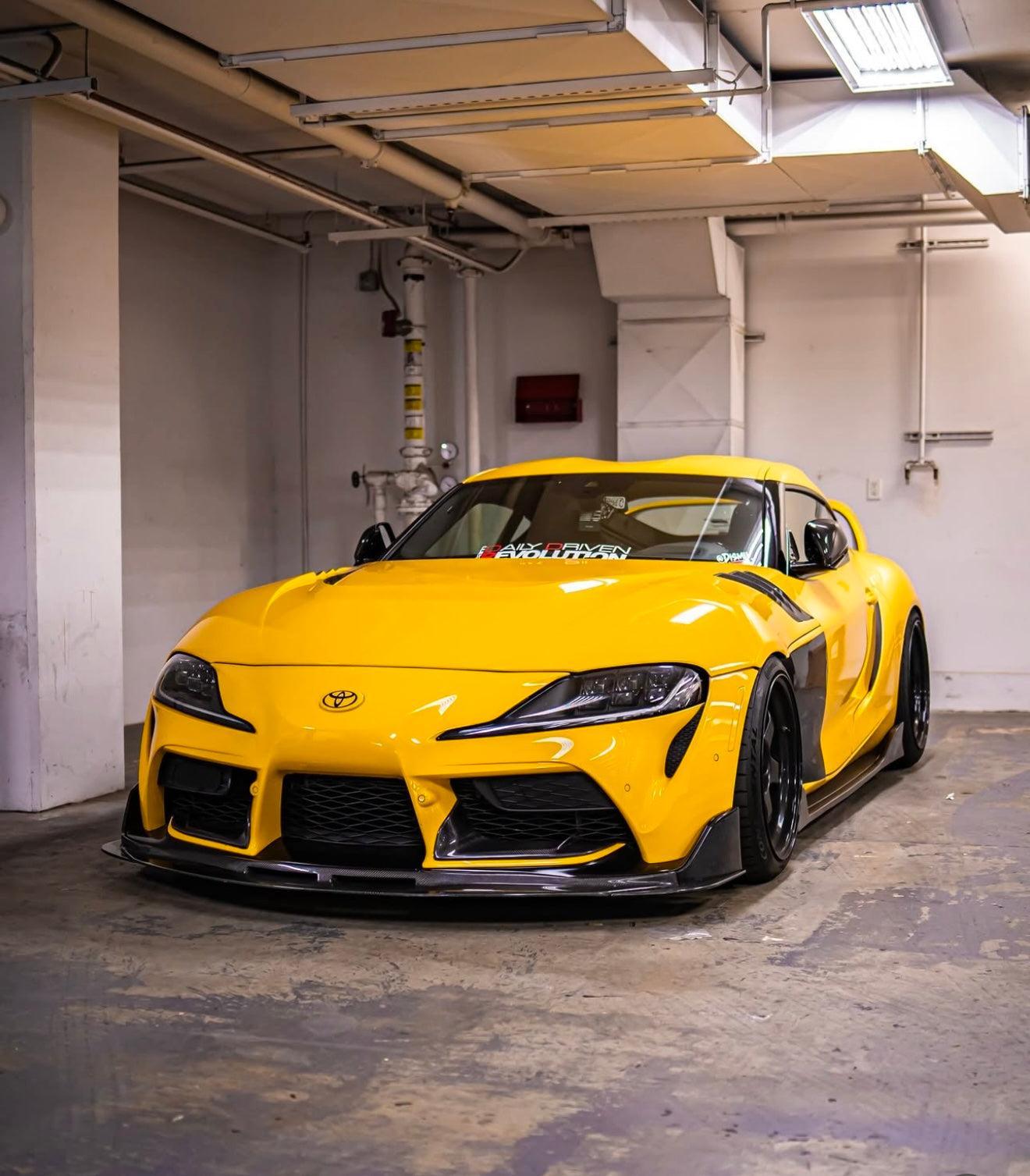 Toyota Supra MK5 Carbon Fiber AP Front Lip