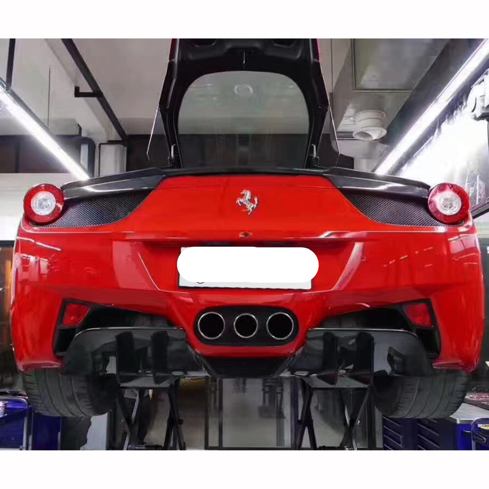 Prepreg Carbon Fiber OE Style Rear Diffuser - Ferrari 458