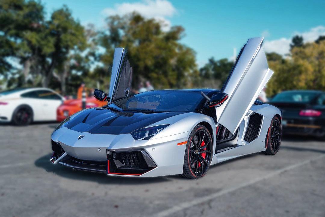 1016 Style Carbon Fiber Front Hood - Lamborghini Aventador