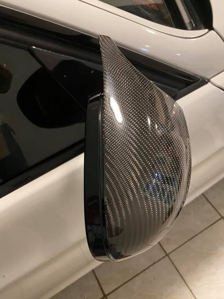 V2 M Carbon Fiber Mirror Cap Set - BMW E90 / E91 | E92 / E93 3 Series