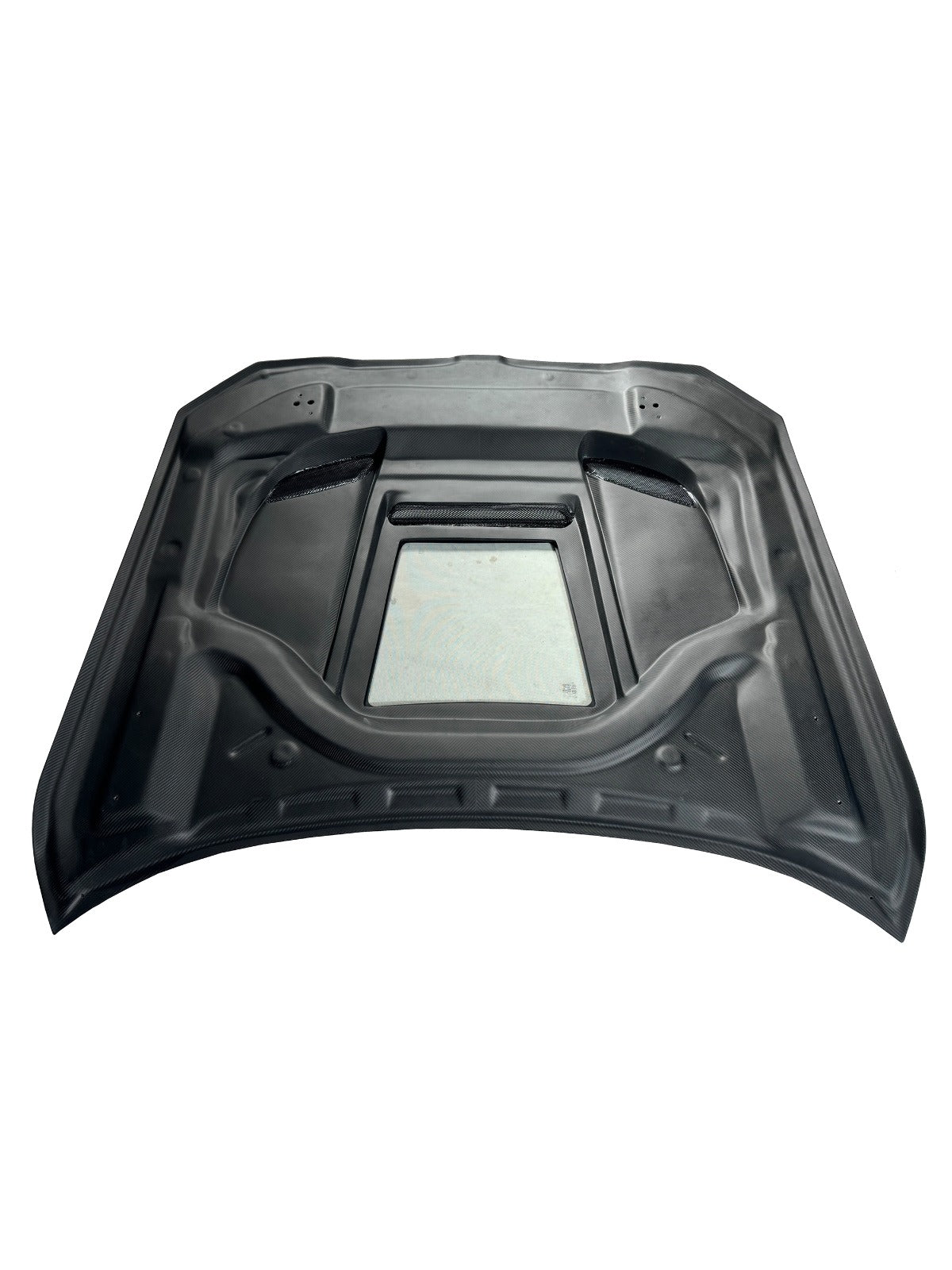 Prepreg Carbon Fiber GT R Style Vented Hood w/ Transparent window - BMW G80 M3 & G81 M3 / G82 & G83 M4