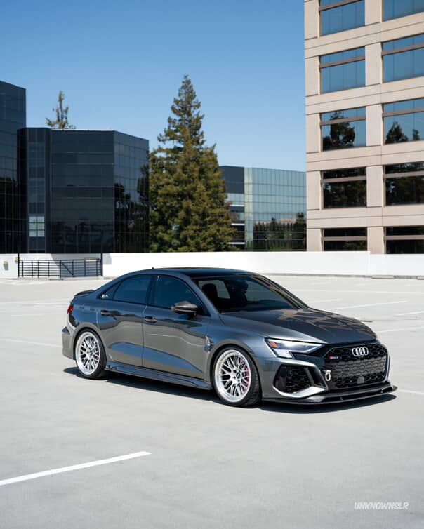 Dry Carbon Fiber Side Skirt - Audi RS3 8Y sedan