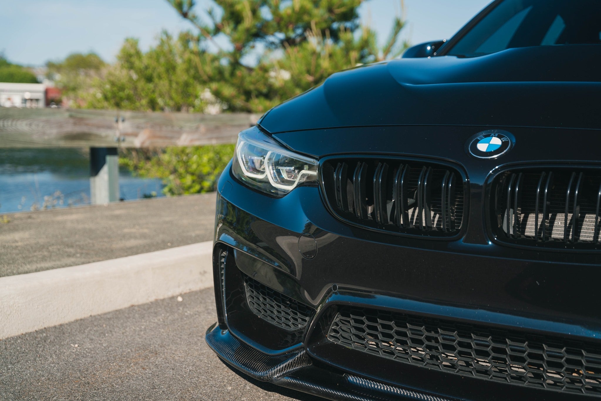 Varis style Carbon Fiber Front Lip - BMW F80 M3 & F82 / F83 M4