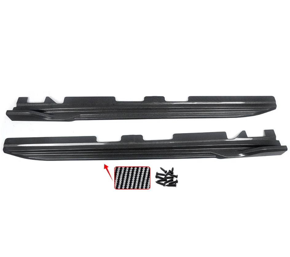 Carbon Fiber Look Side Skirts - BMW F97 X3M / F98 X4M X4 G02