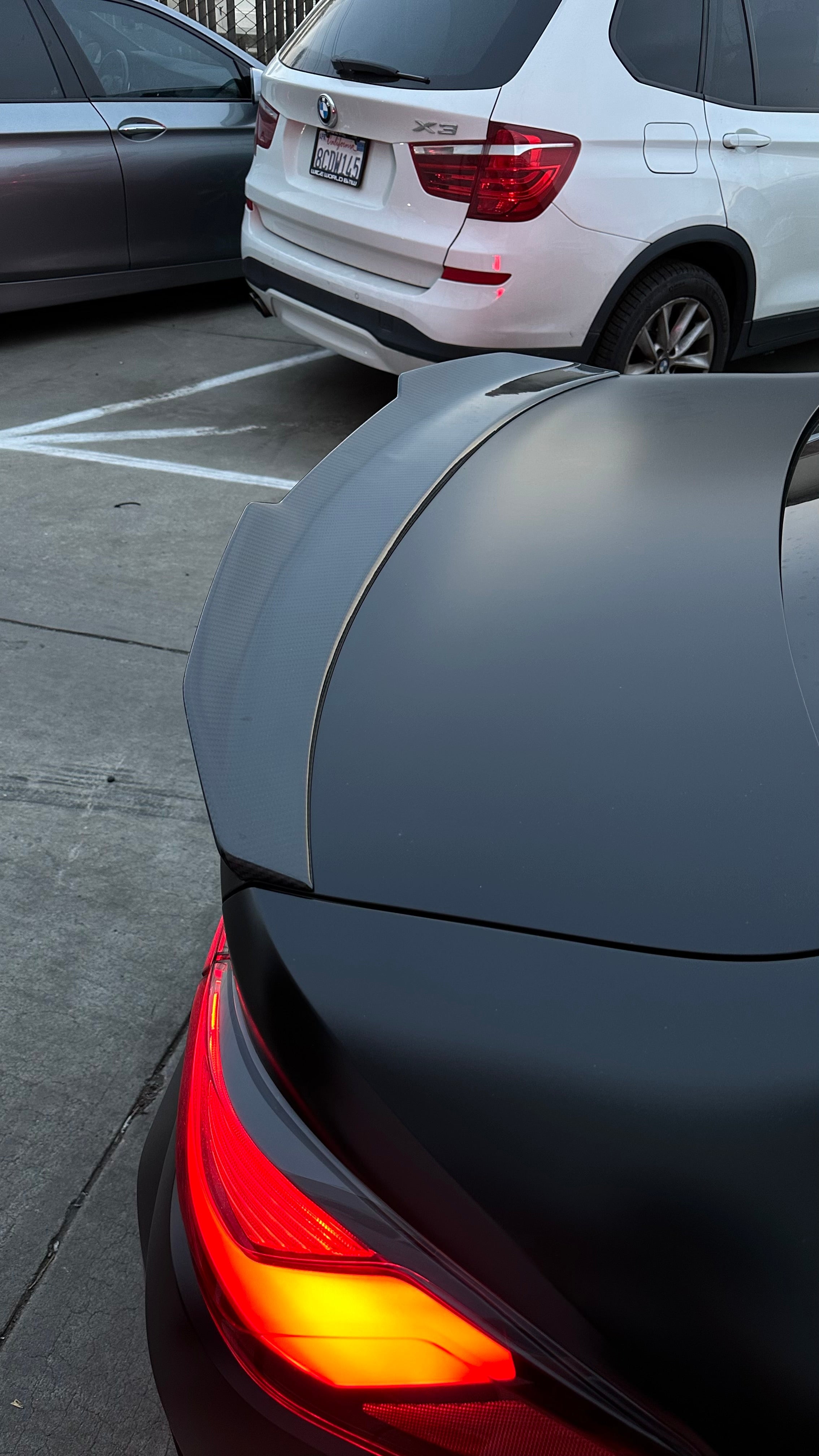 PSM Style High Kick Carbon Fiber Trunk Spoiler - BMW G82 M4 & G22 4 Series