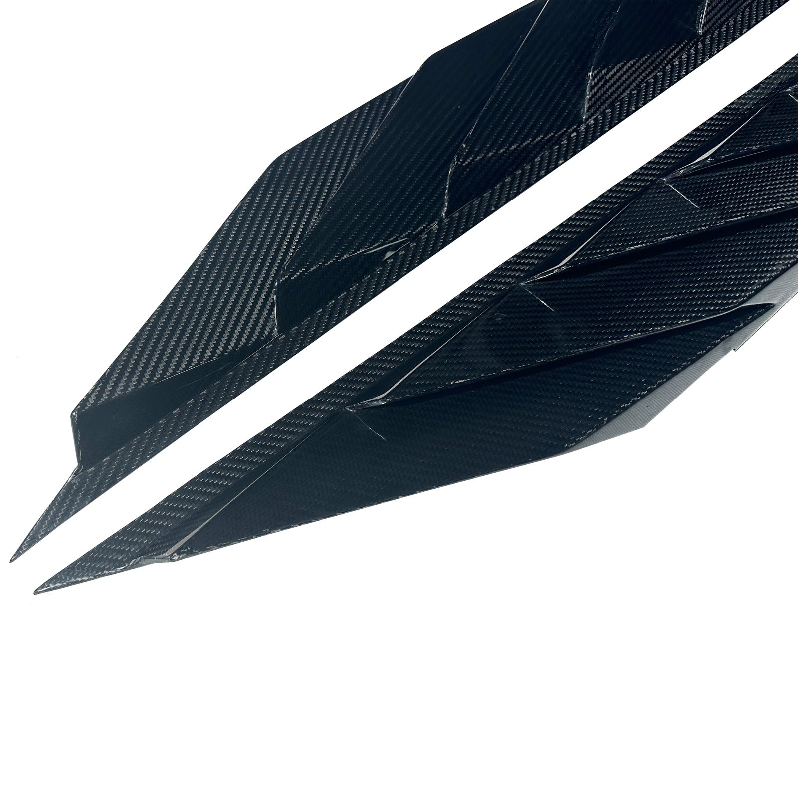 Carbon Fiber Rear Window Air Vents Trim - Ferrari 458