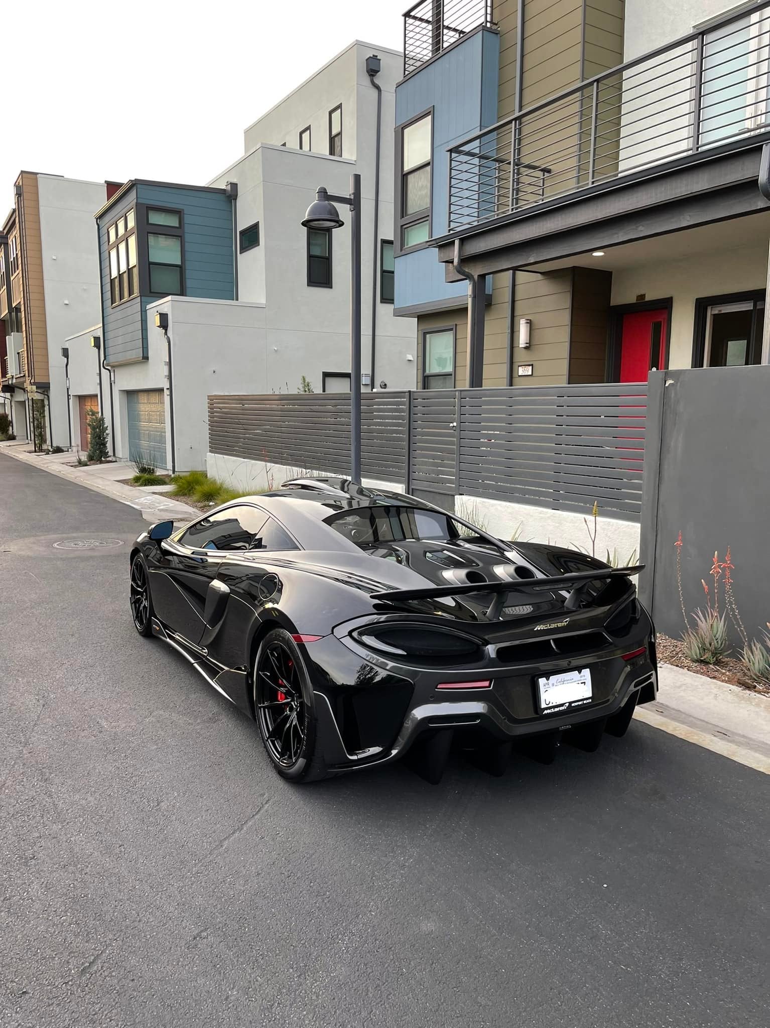 600LT Style Dry Carbon Fiber Rear Spoiler - Mclaren 540C 570S 570GT / 600lt