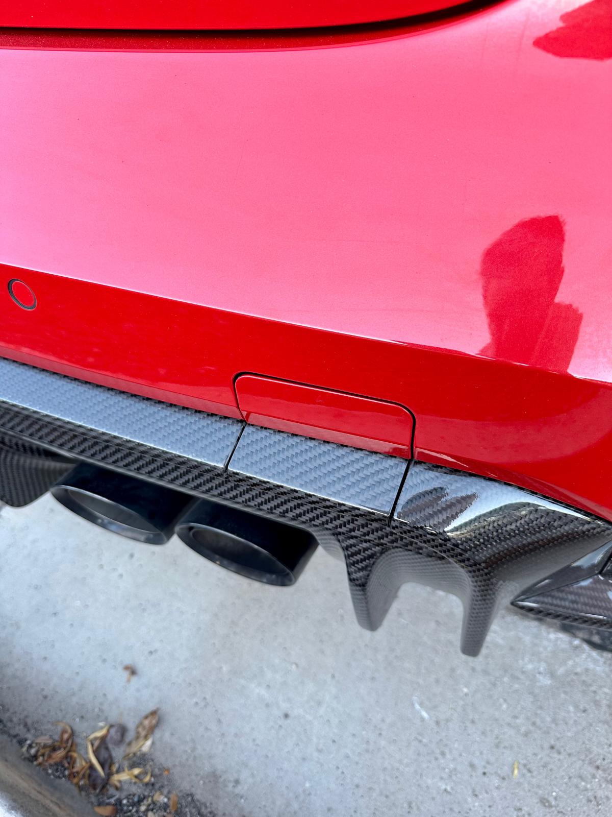 Carbon Fiber Rear Diffuser Trim - BMW G80 M3 & G82 / G83 M4