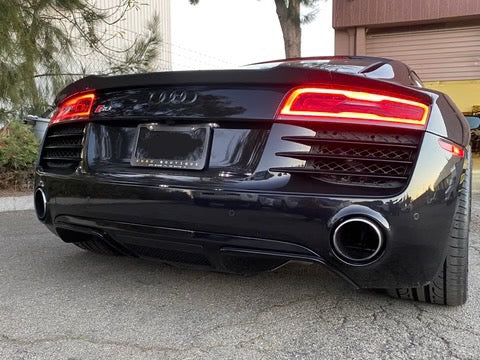 Audi R8 3pc Carbon Fiber Lip Spoiler 2017-2024