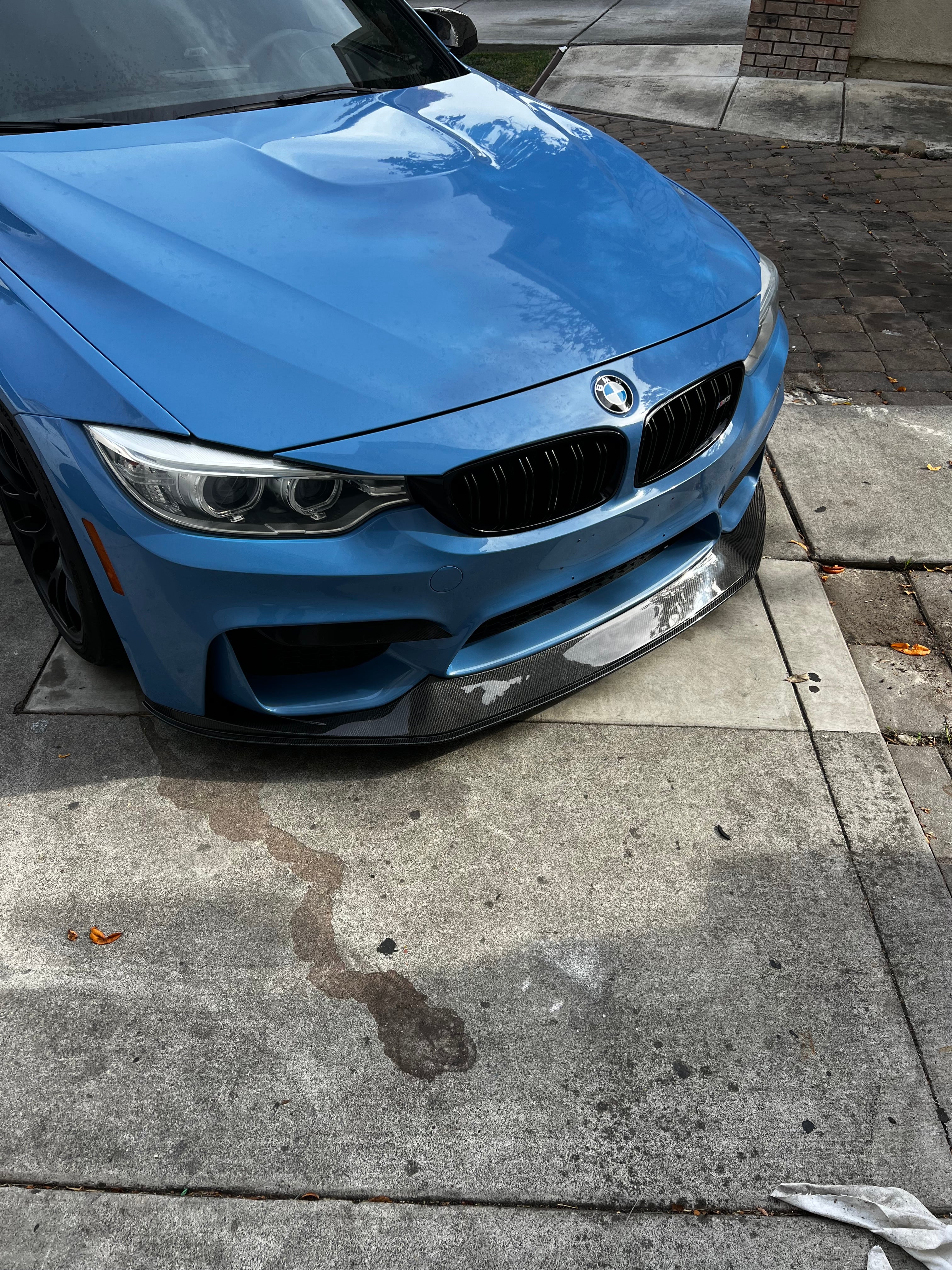BMW F80 M3/F82/F83 M4 Carbon Fiber Artisan AP Front Lip
