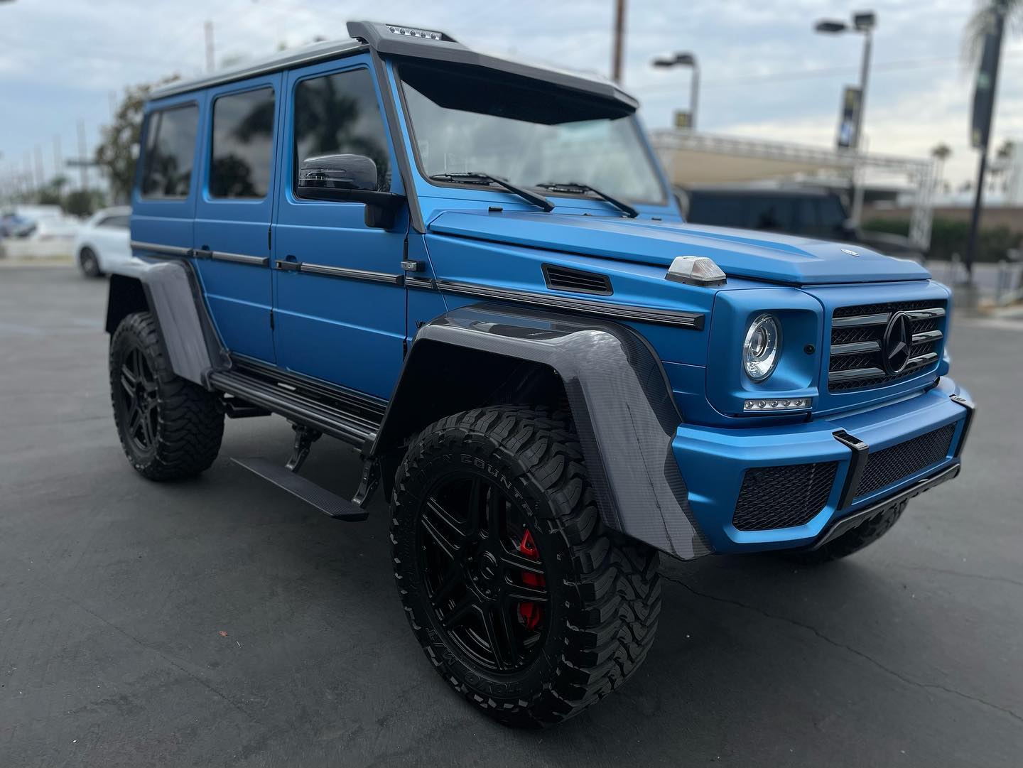Mercedes Benz G Wagon Carbon Fiber Fender Flare Arches