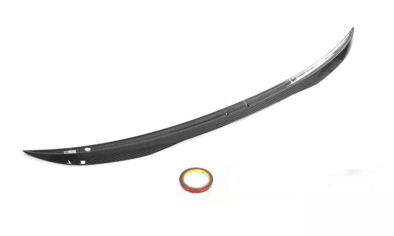 V STYLE CARBON FIBER TRUNK SPOILER FOR 2021-2023 BMW G23 430i G83 M4 CONVERTIBLE
