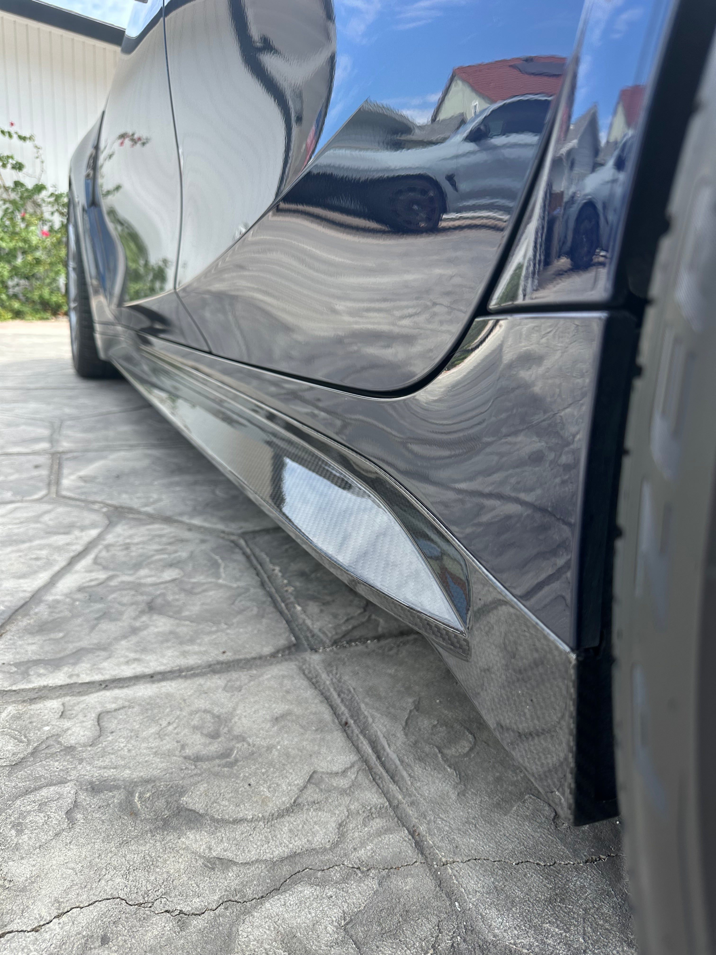 OEM Style Dry Carbon Fiber Side Skirts - BMW G80 M3 & G82 / G83 M4