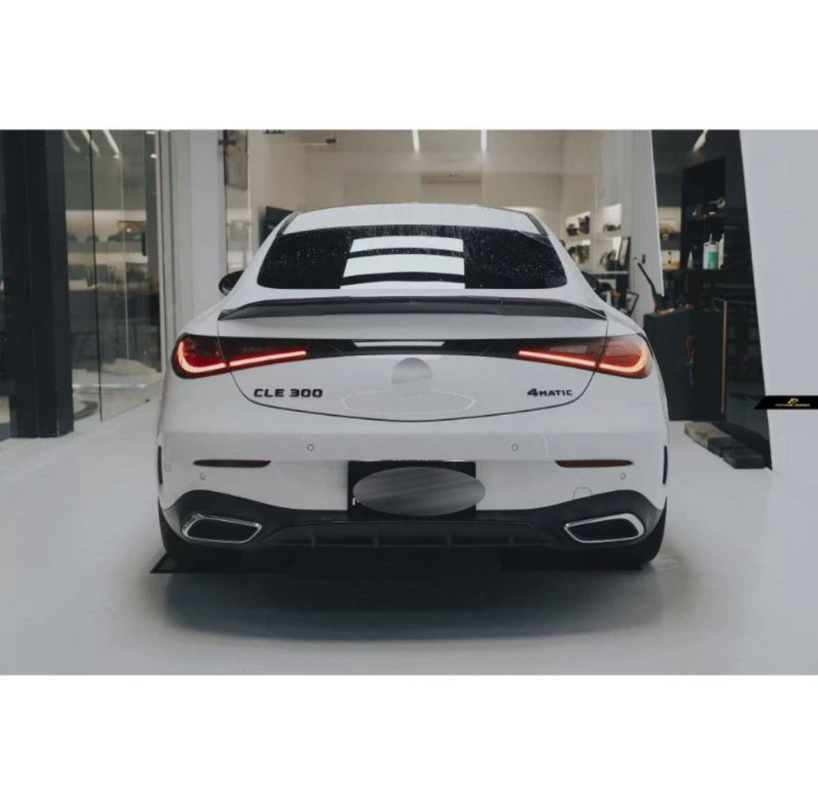 Carbon Fiber Rear Trunk Spoiler for Mercedes-Benz CLE C236 Coupe 2024+