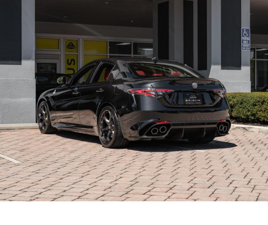 Carbon Fiber Rear Diffuser - Alfa Romeo Giulia Quadrifoglio 2021-2024