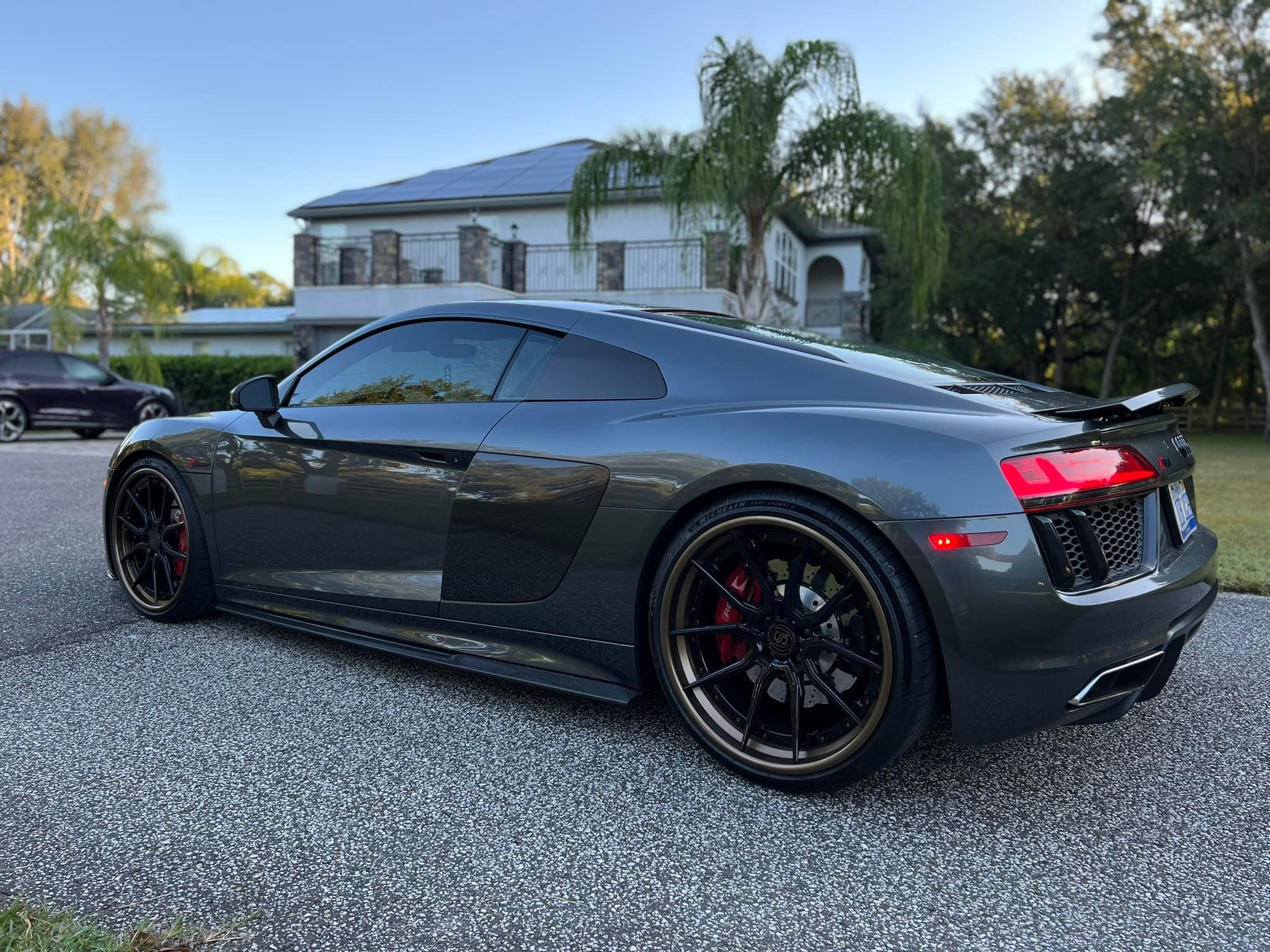 Carbon Fiber Side Skirts - Audi R8 V10