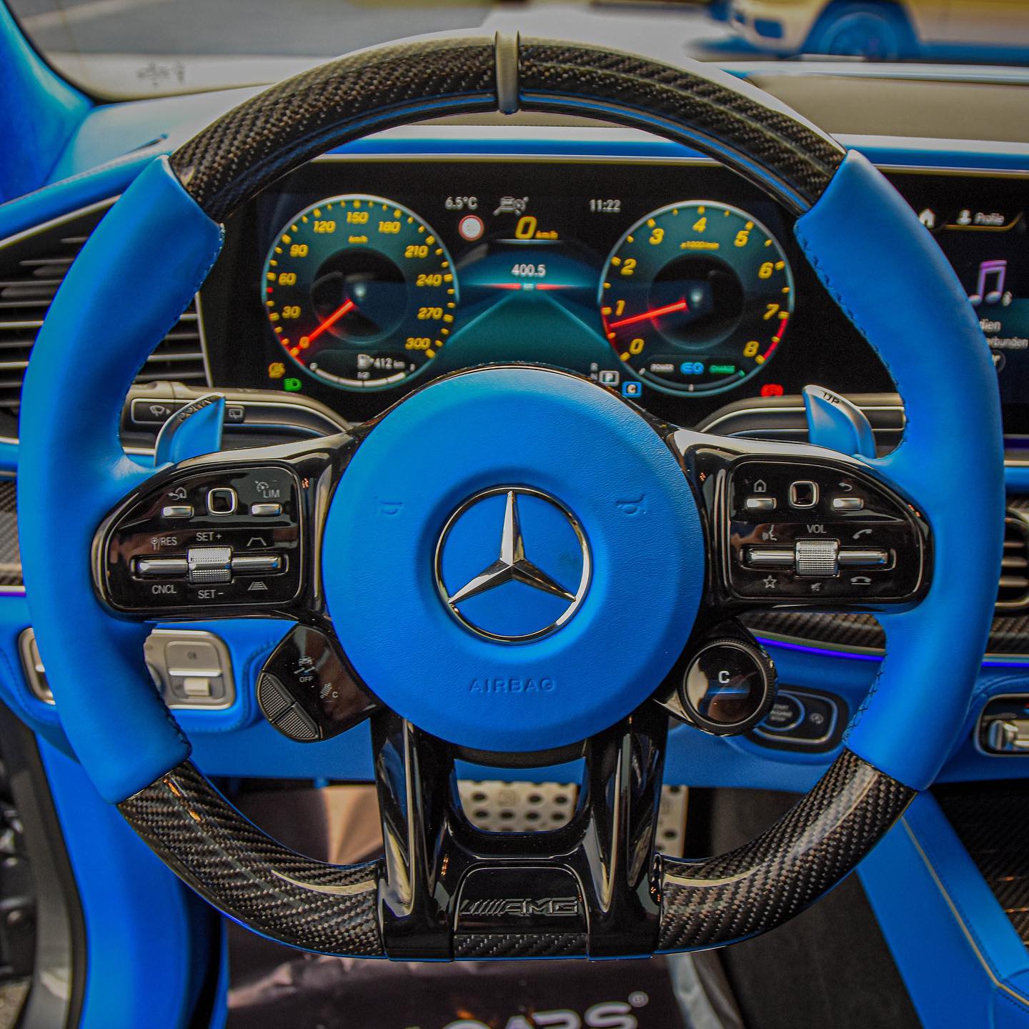Mercedes AMG Custom Steering Wheel