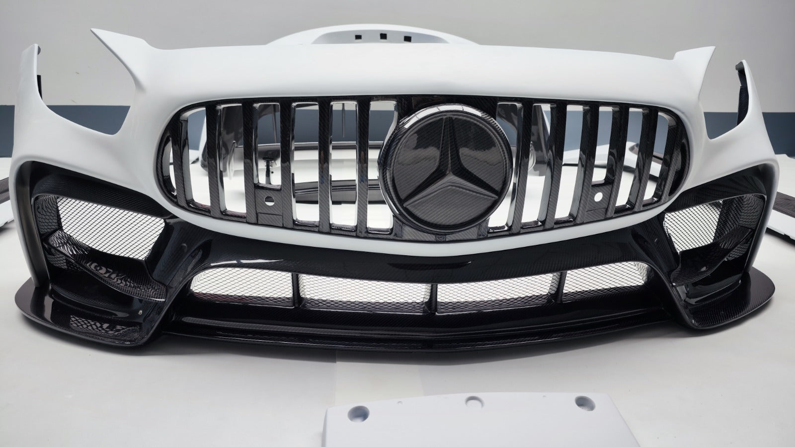 IMP Performance Style Carbon Fiber Front Bumper- 2017-2021 Mercedes Benz AMG GT GTS GTC
