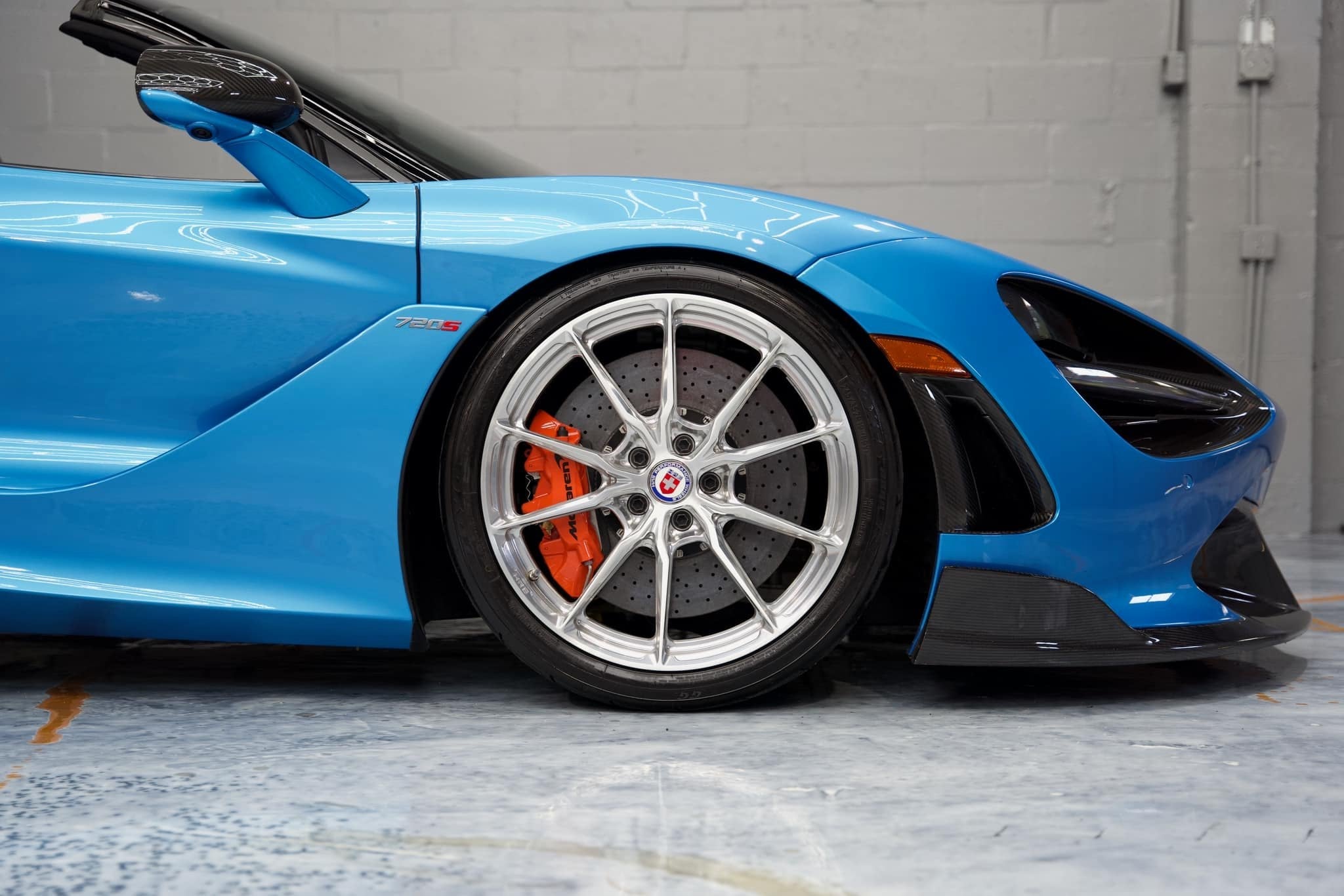 Carbon fiber Front Side Air Vent Ducts - McLaren 720s