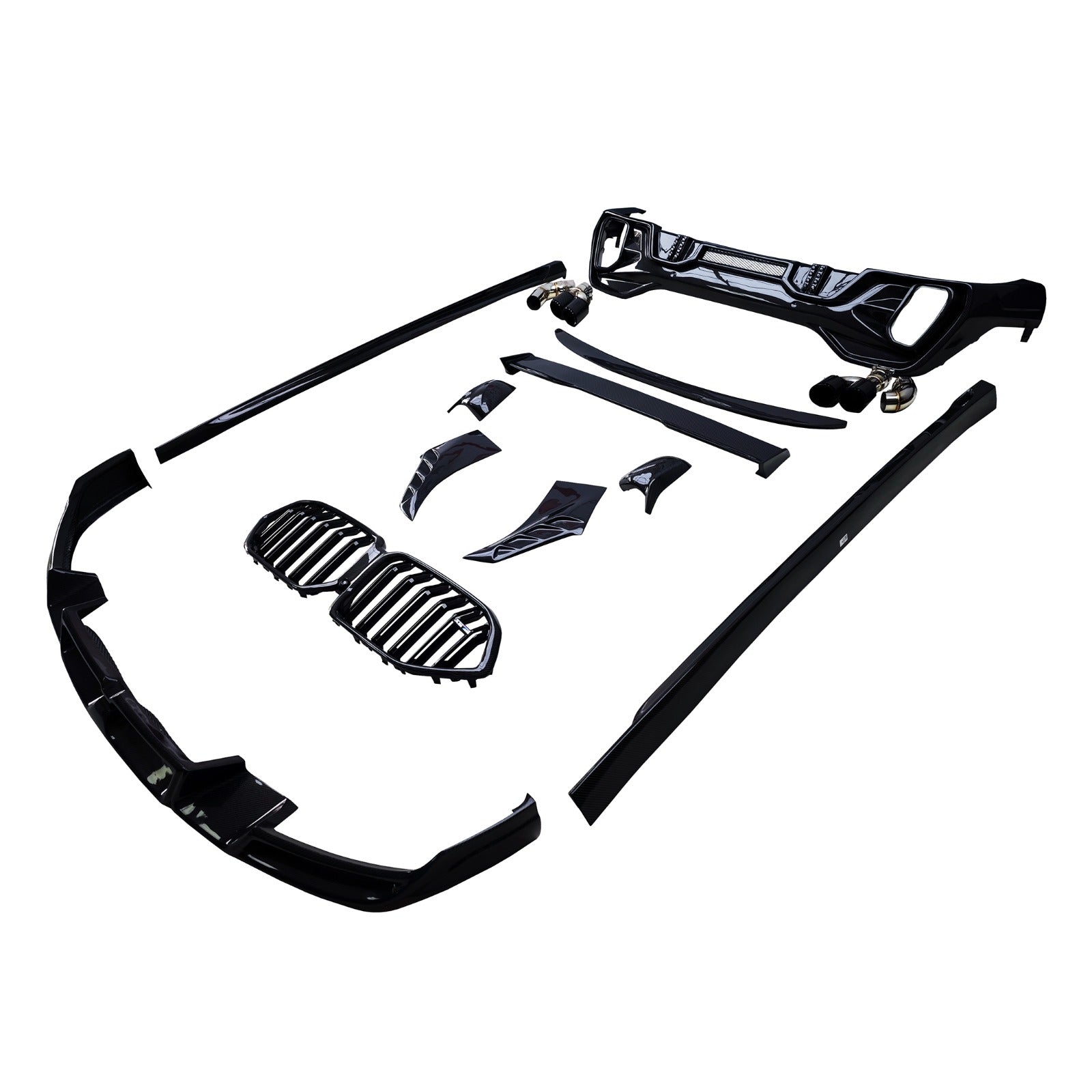 Carbon Fiber LD Aerodynamic Body Kit - BMW X6 G06 LCI 2024+