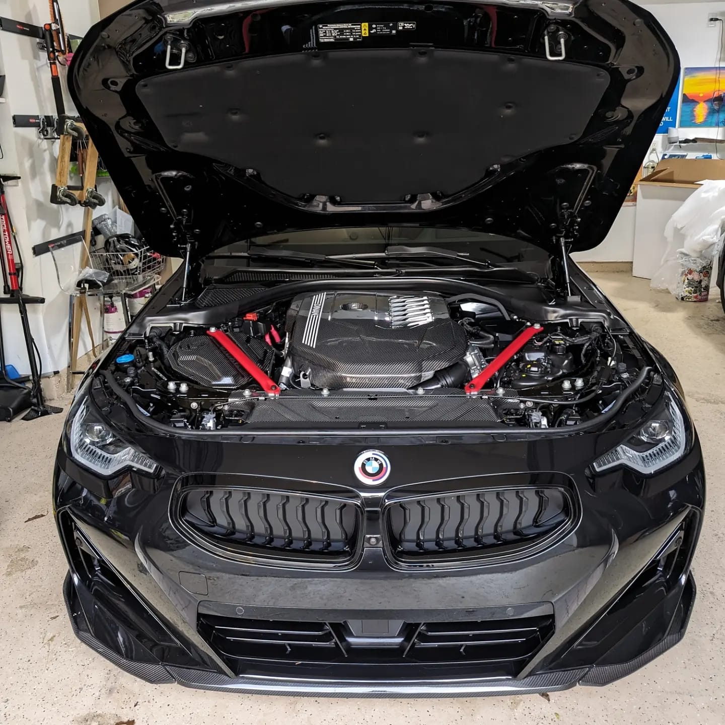 MP Style Carbon Fiber Front Lip - BMW G42 2 Series
