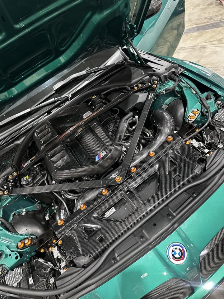 Dry Carbon Fiber Cooling Shroud Cover - BMW G80 M3 & G82 / G83 M4