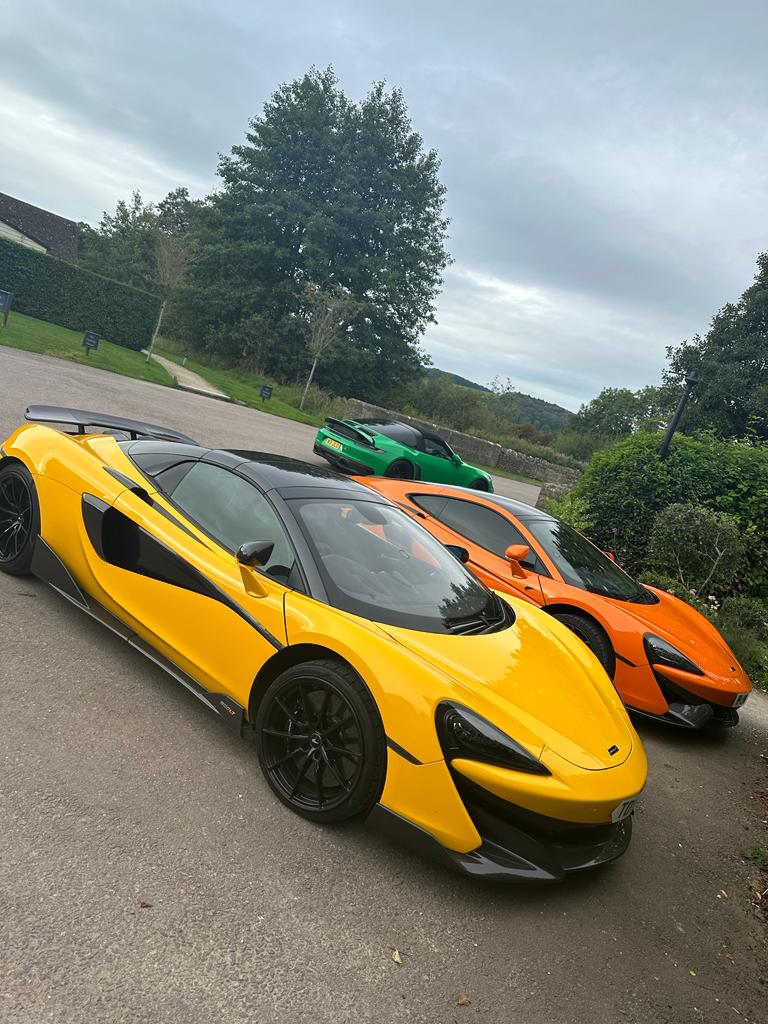 Dry Carbon Fiber Front Bumper Splitter - McLaren 570S GT