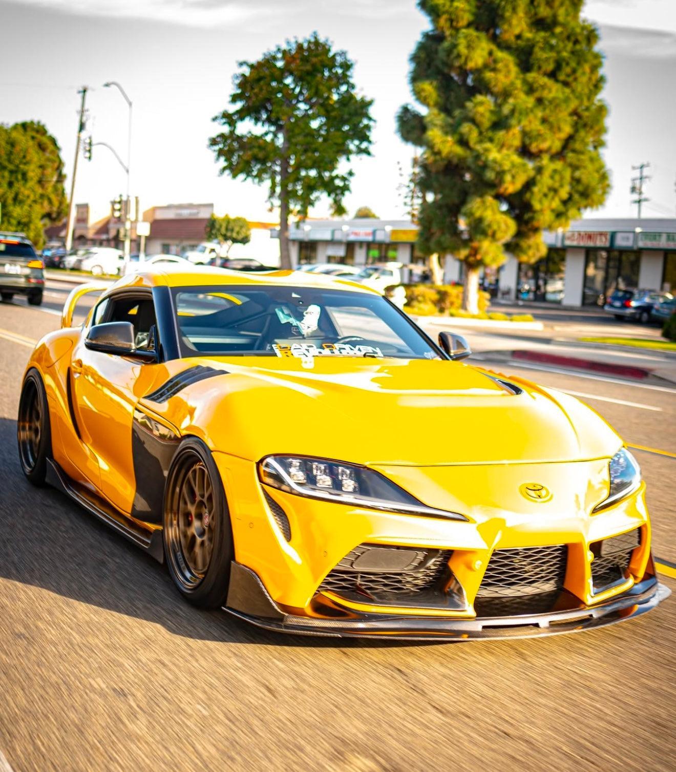 Toyota Supra MK5 Carbon Fiber AP Front Lip