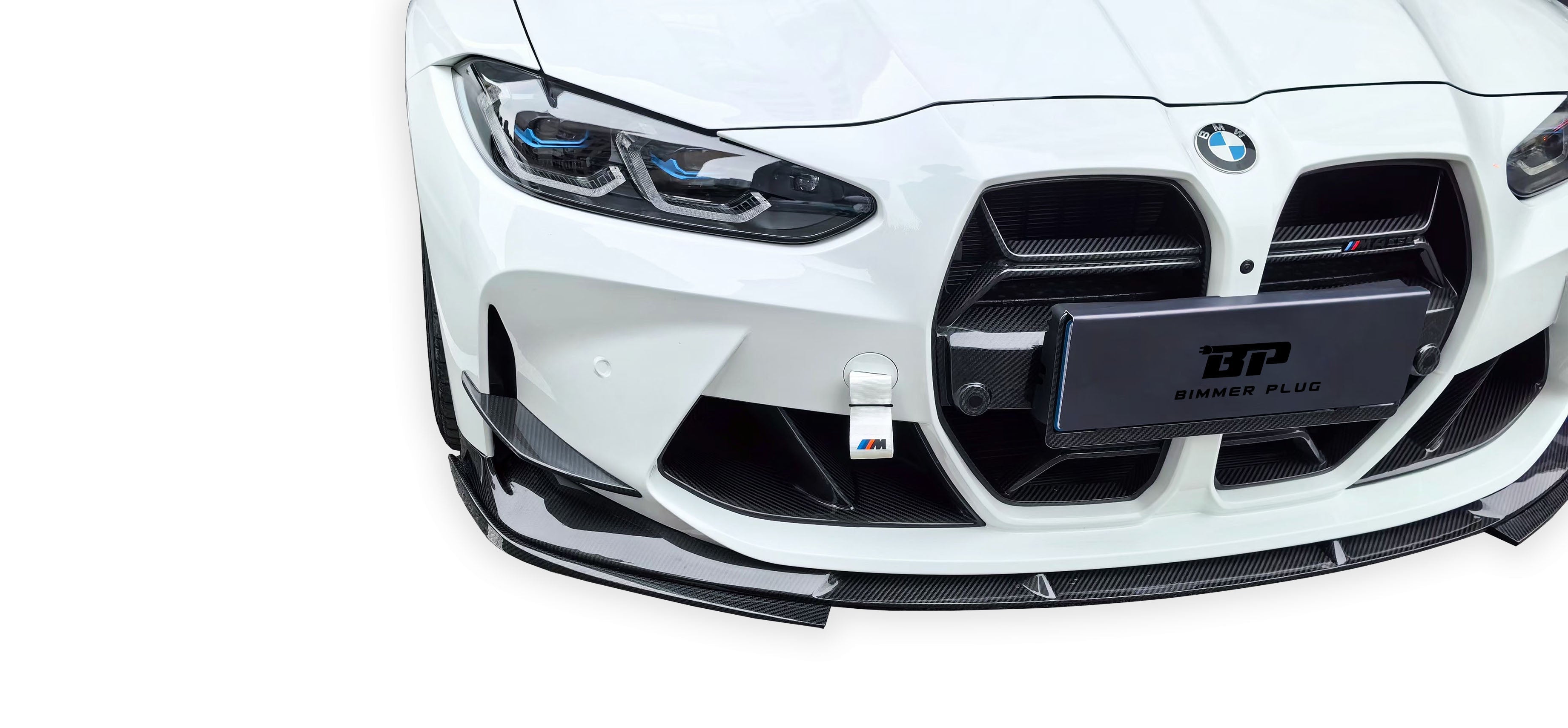 3D Style Carbon Fiber Front Lip - BMW G80 M3 & G82/G83 M4