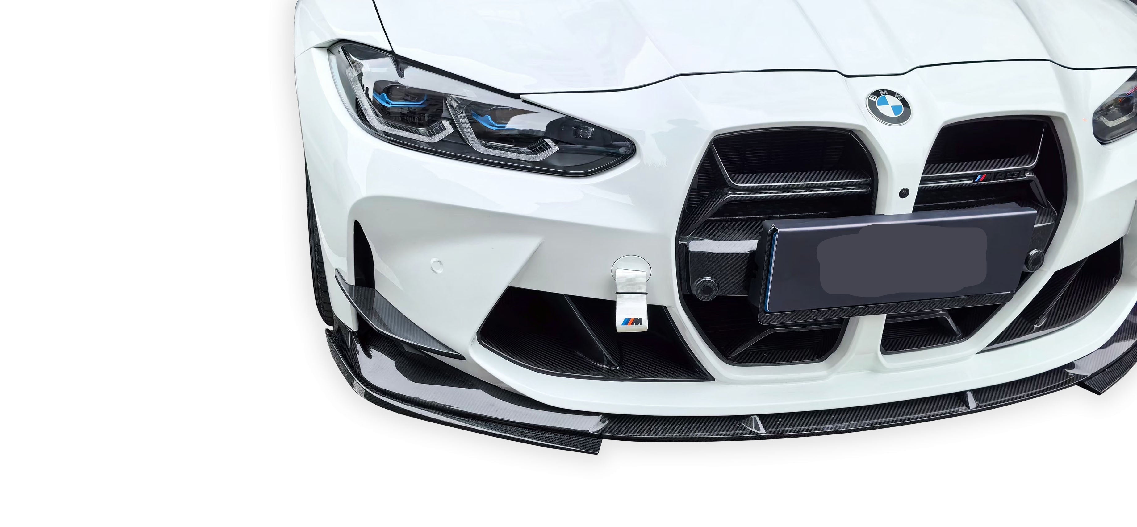 3D Style Carbon Fiber Front Lip - BMW G80 M3 & G82/G83 M4
