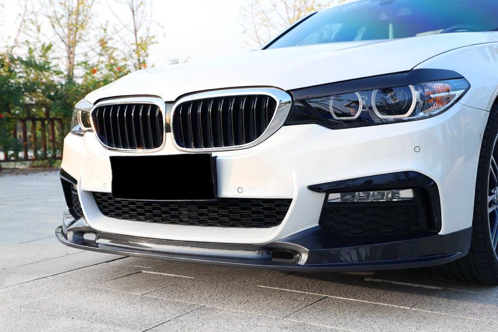 3D Style Carbon Fiber Front Lip V2 - BMW G30 / G38 5 Series