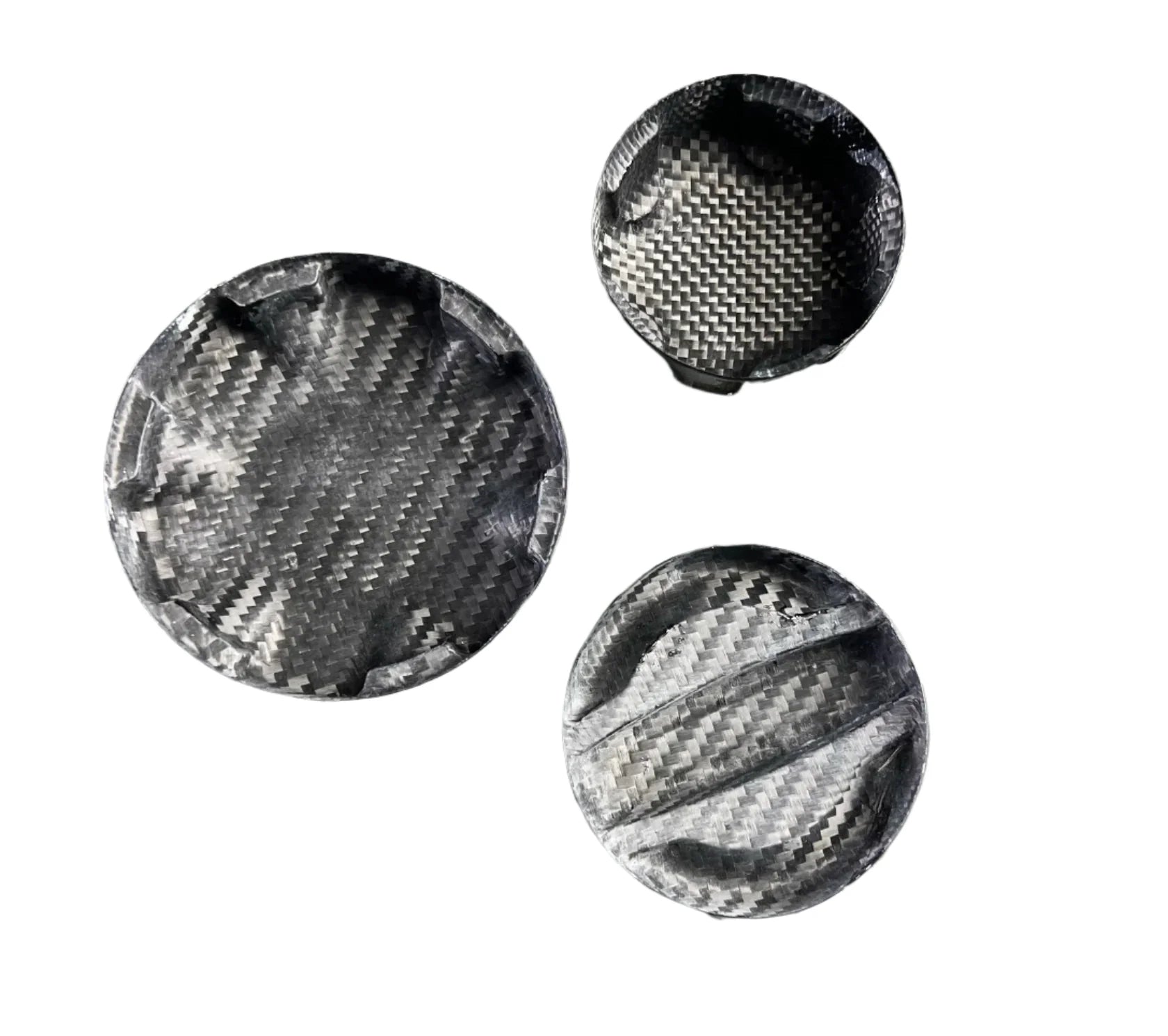 Prepreg Carbon Fiber Engine Bay oils Cap Set - BMW G80 G82 G87 X3M X4M S58