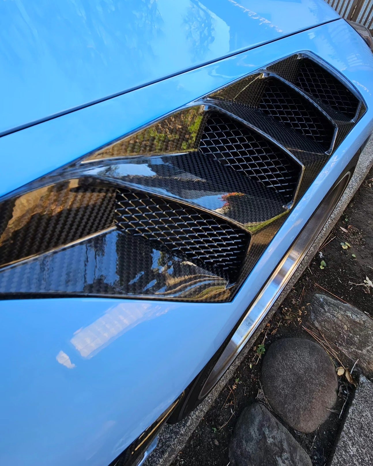 BMW G87 Alpha N Style Vented Front Fenders With Blades