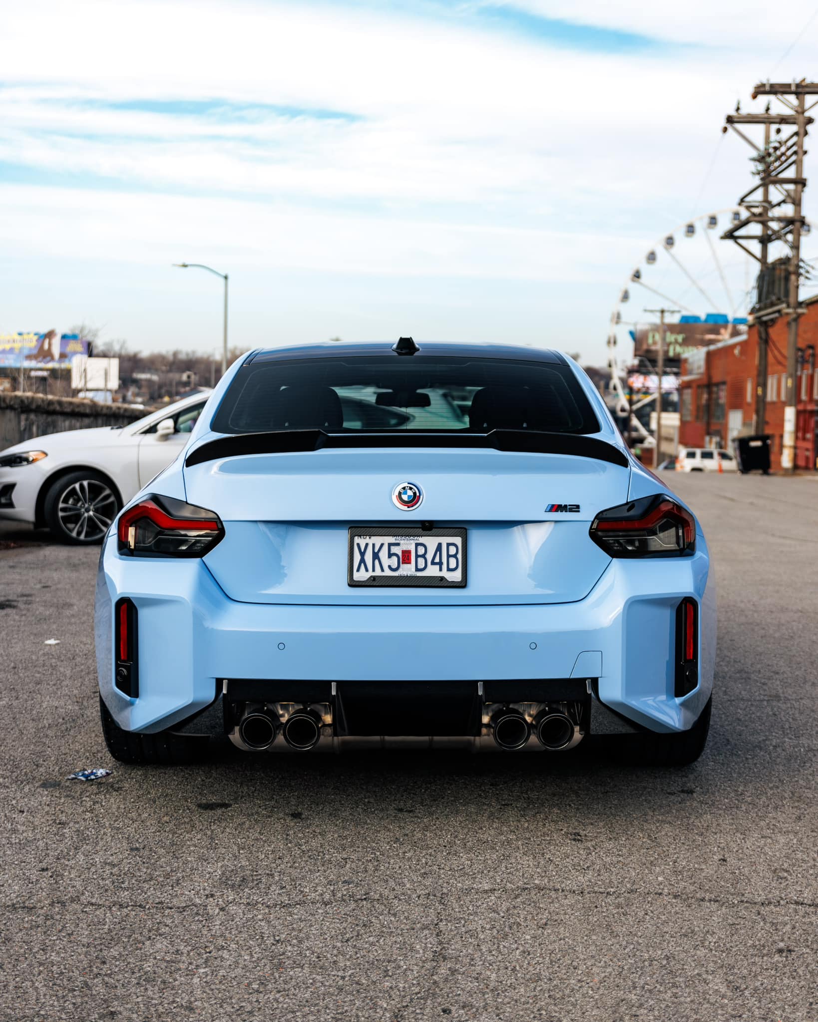 Carbon Fiber High Kick Rear Trunk Spoiler - BMW G87 / G42 2 SERIES M240i