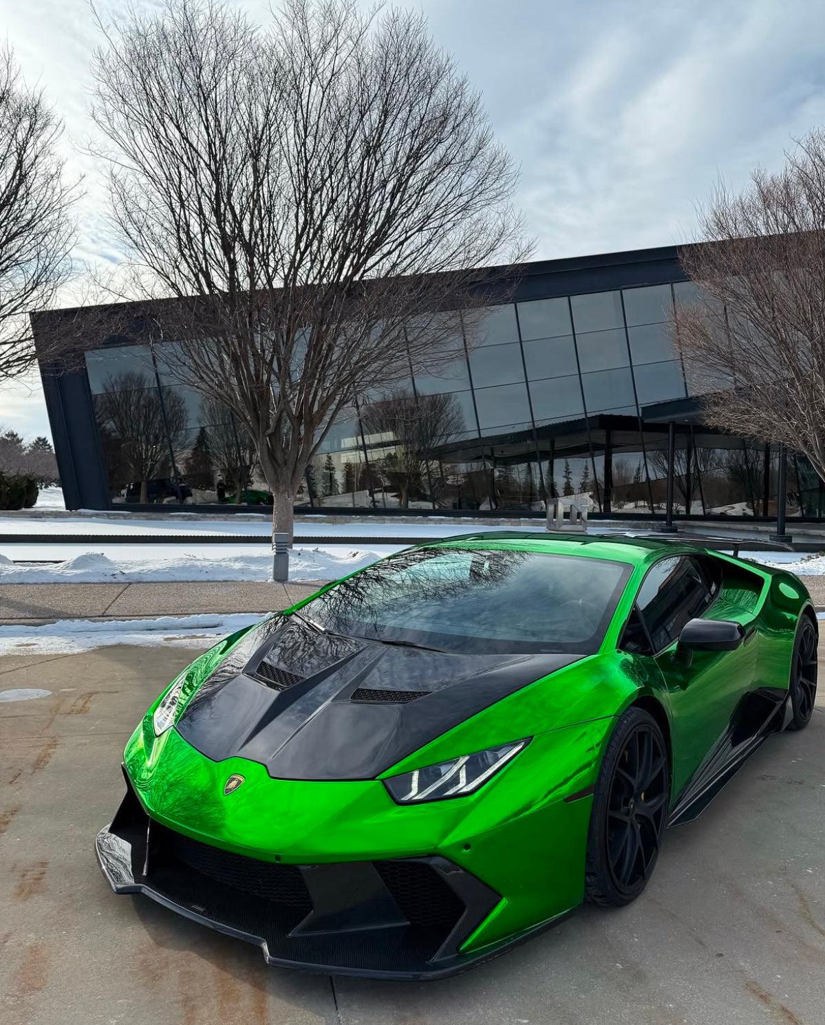 Lamborghini Huracan Carbon Fiber Vented Hood