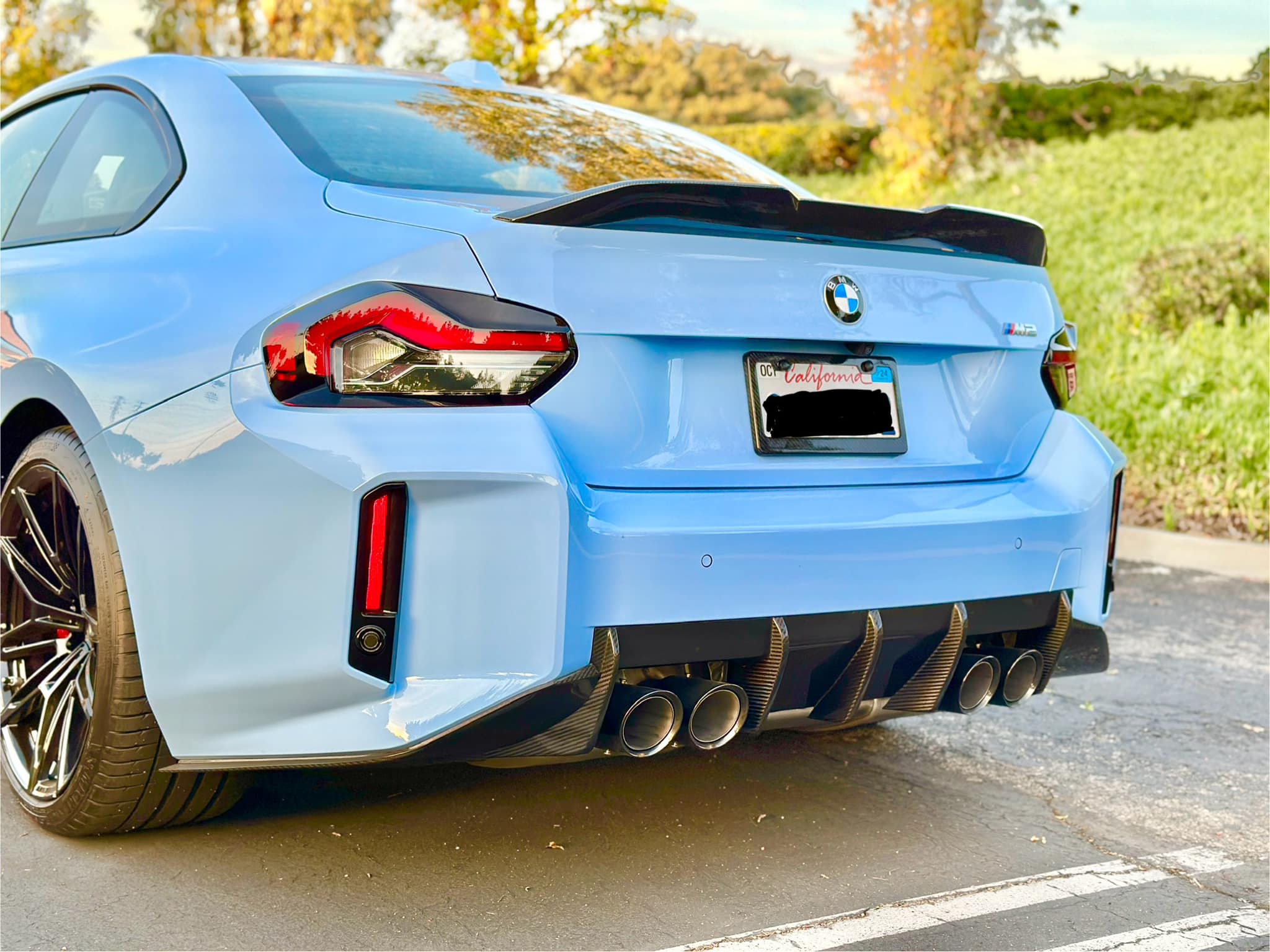 MP Style Carbon Fiber Trunk Spoiler - BMW G87/G42 2 Series
