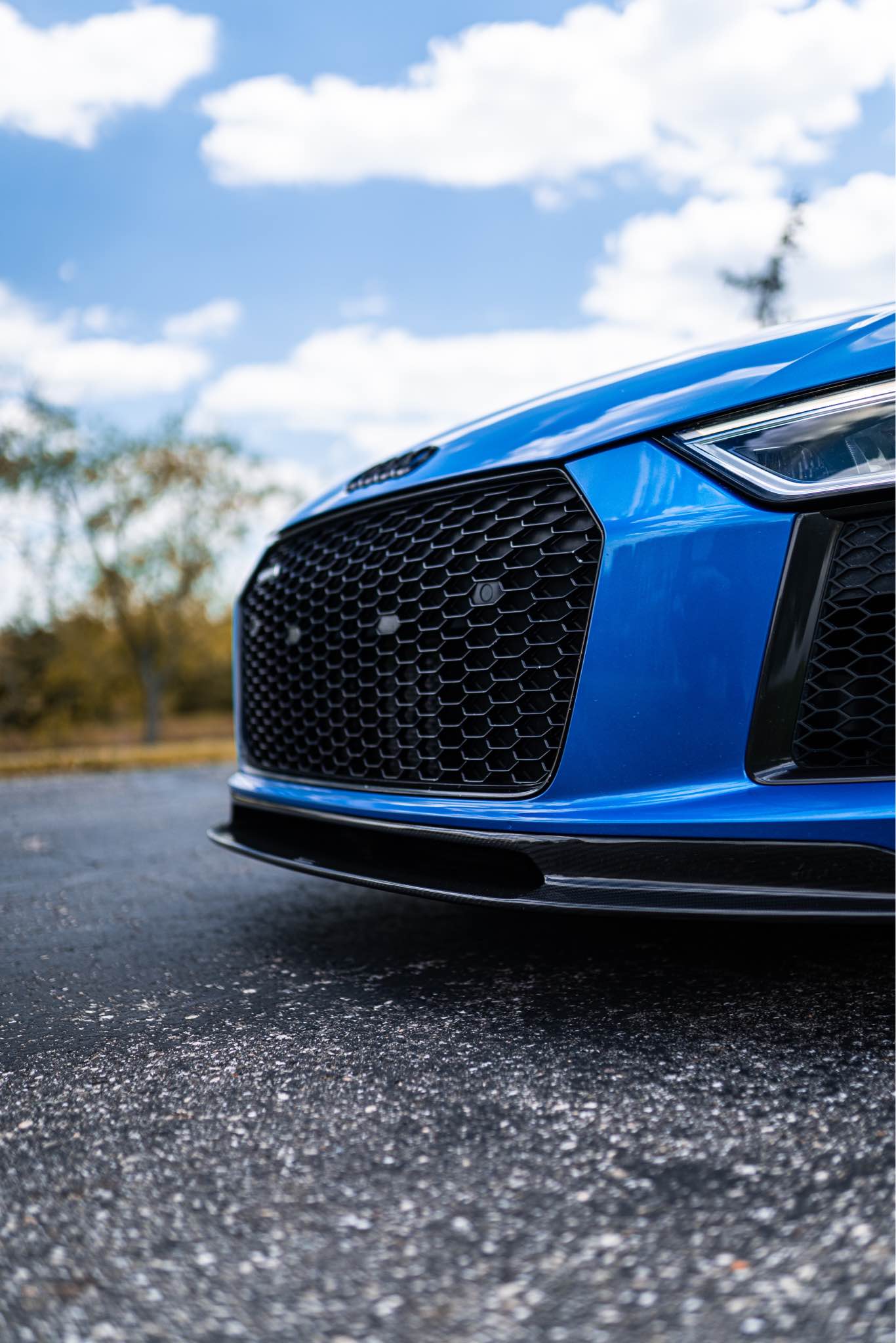 Carbon Fiber Front Lip - Audi R8 V10