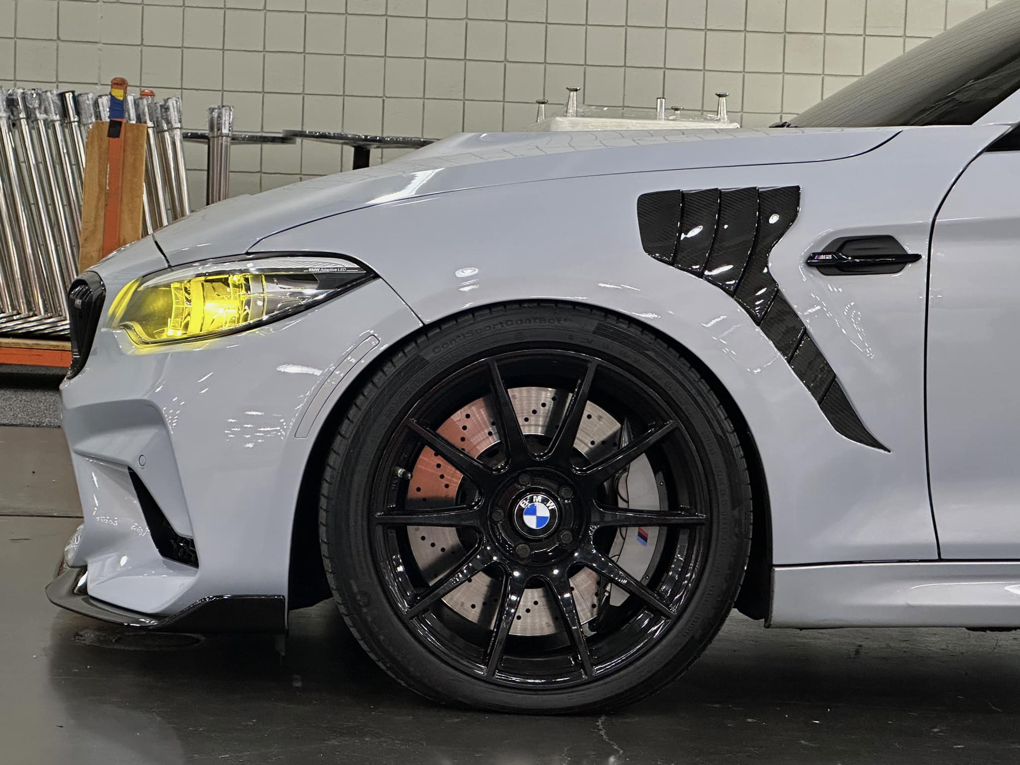 Carbon Fiber Vented Front Fenders - BMW F87 M2 & M2C