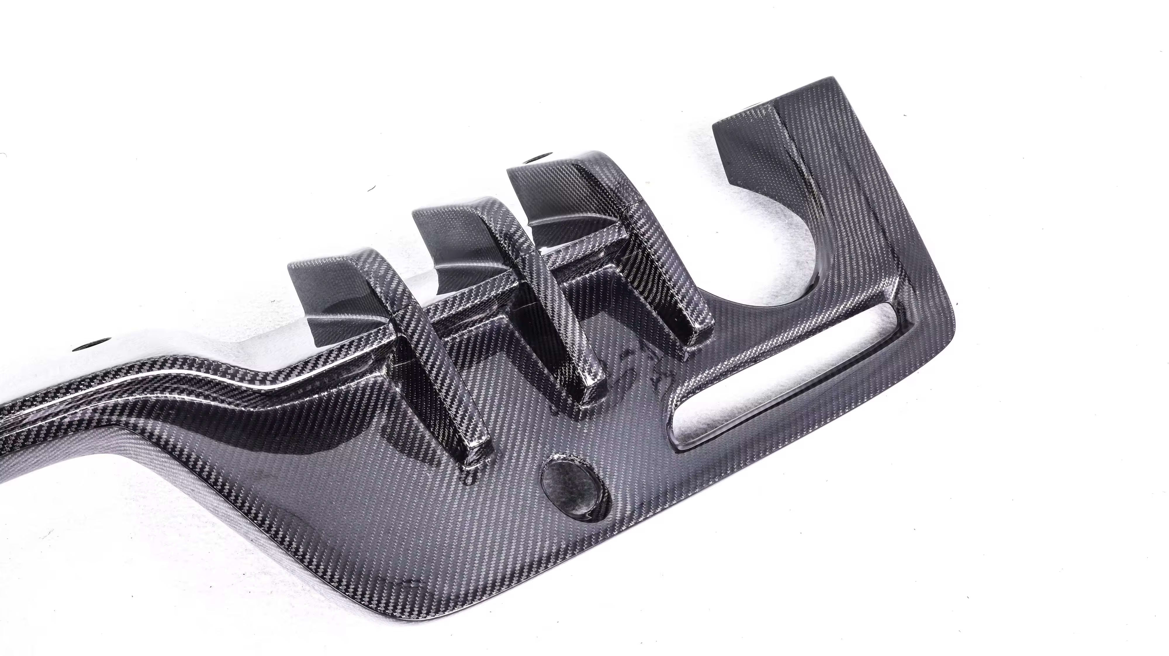 Carbon Fiber TCI Rear Bumper Diffuser - Toyota GR Supra A90 MK5