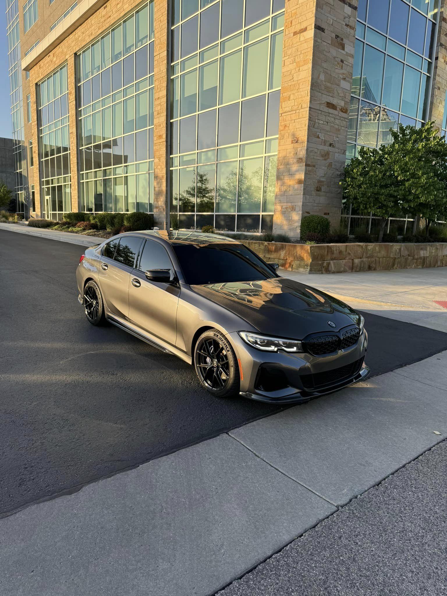 Carbon Fiber Front Lip V2 - BMW G20 Pre- LCI 3 Series