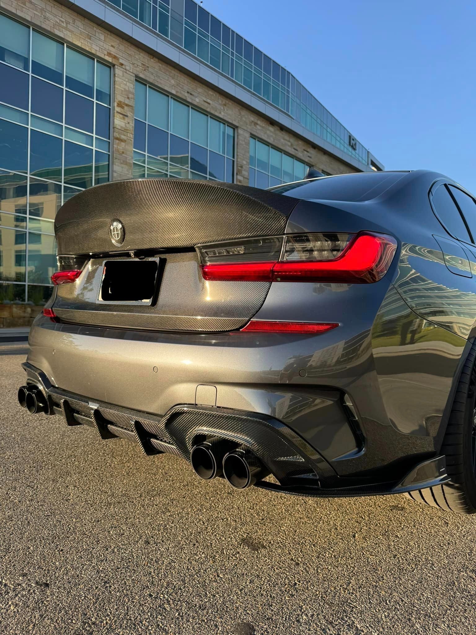 DuckBill Carbon Fiber Trunk - BMW G20 3 Series