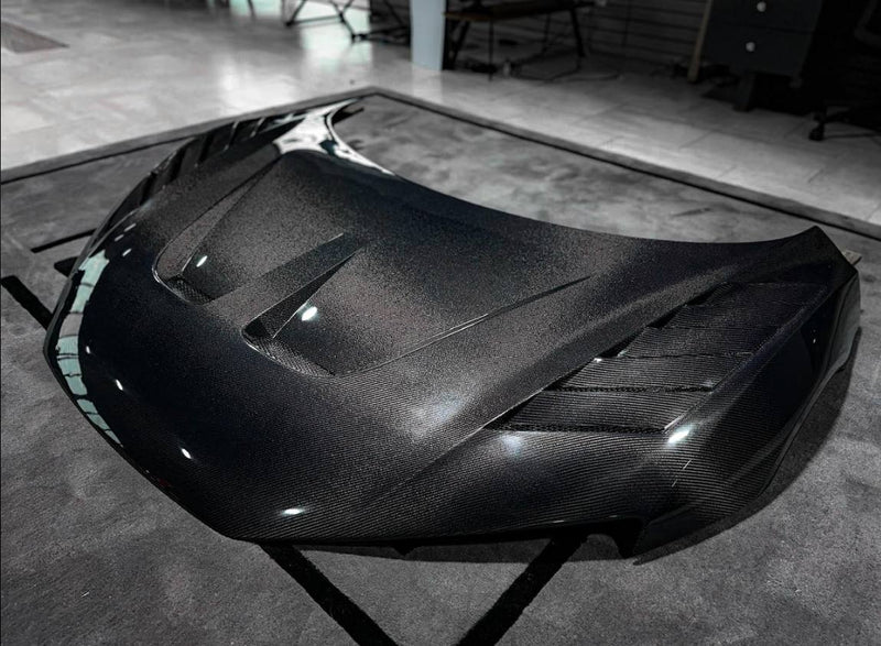 Audi R8 Gen 2 Carbon Fiber AE Vented Hood