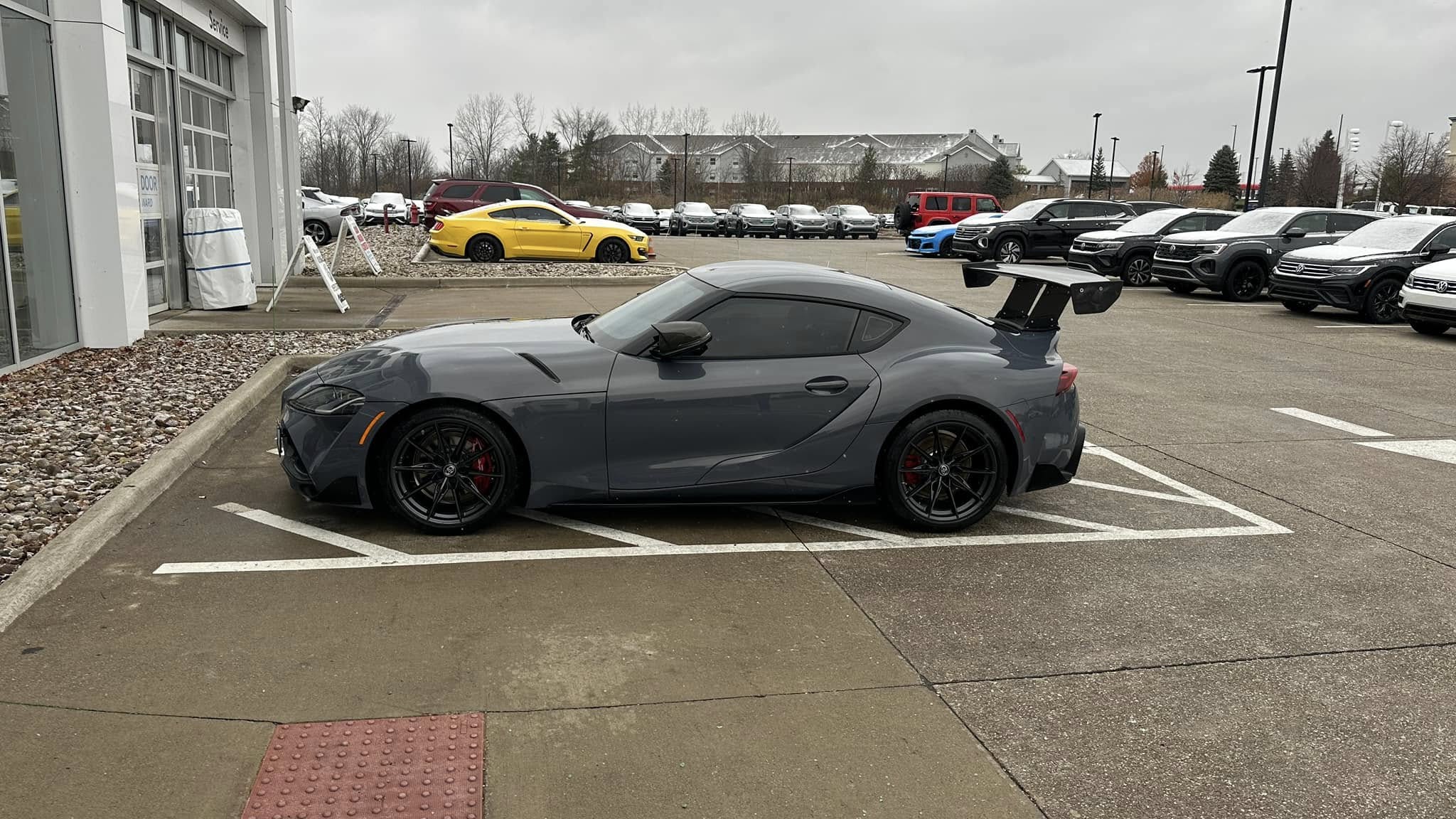 Carbon Fiber VA Style Rear Spoiler Wing - Toyota Supra A90 A91 MK5