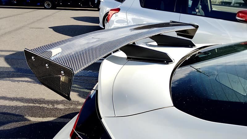 Carbon Fiber GT Style Rear Wing - TOYOTA GR86 Subaru BRZ ZN8 ZD8