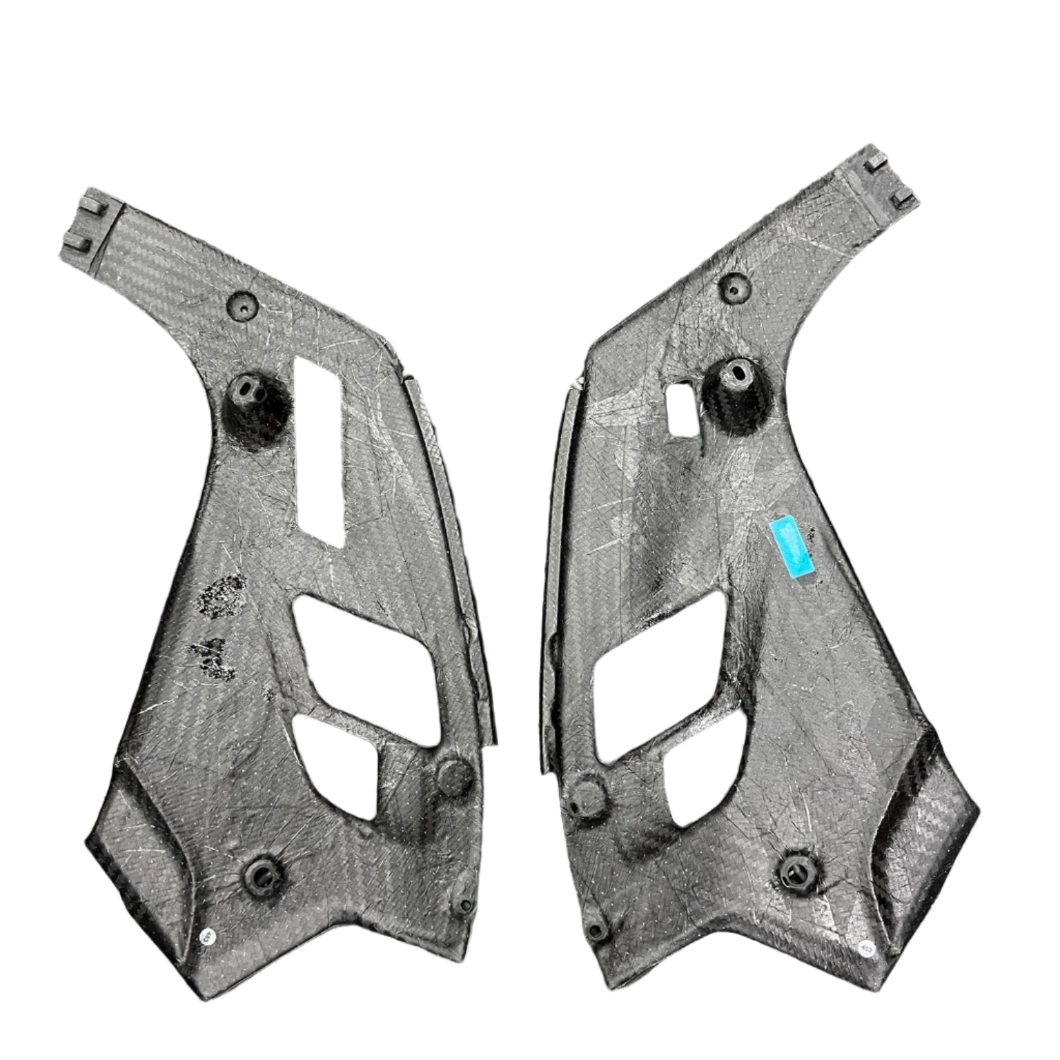 Carbon Fiber Engine Bay HeadLight Lamp Corner Covers - BMW F90 M5