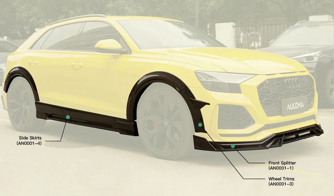 Audi RSQ8 Aulena Design dry carbon performance body kit