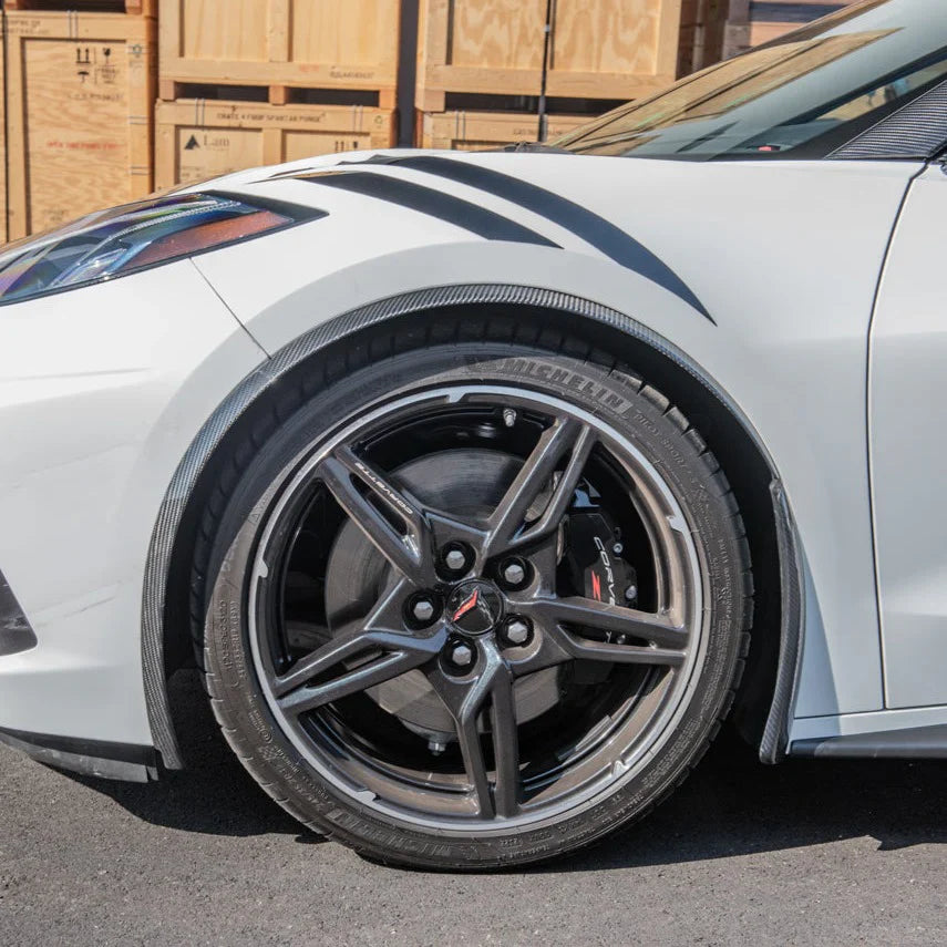 Carbon Fiber Side Wheel Fender - Corvette C8
