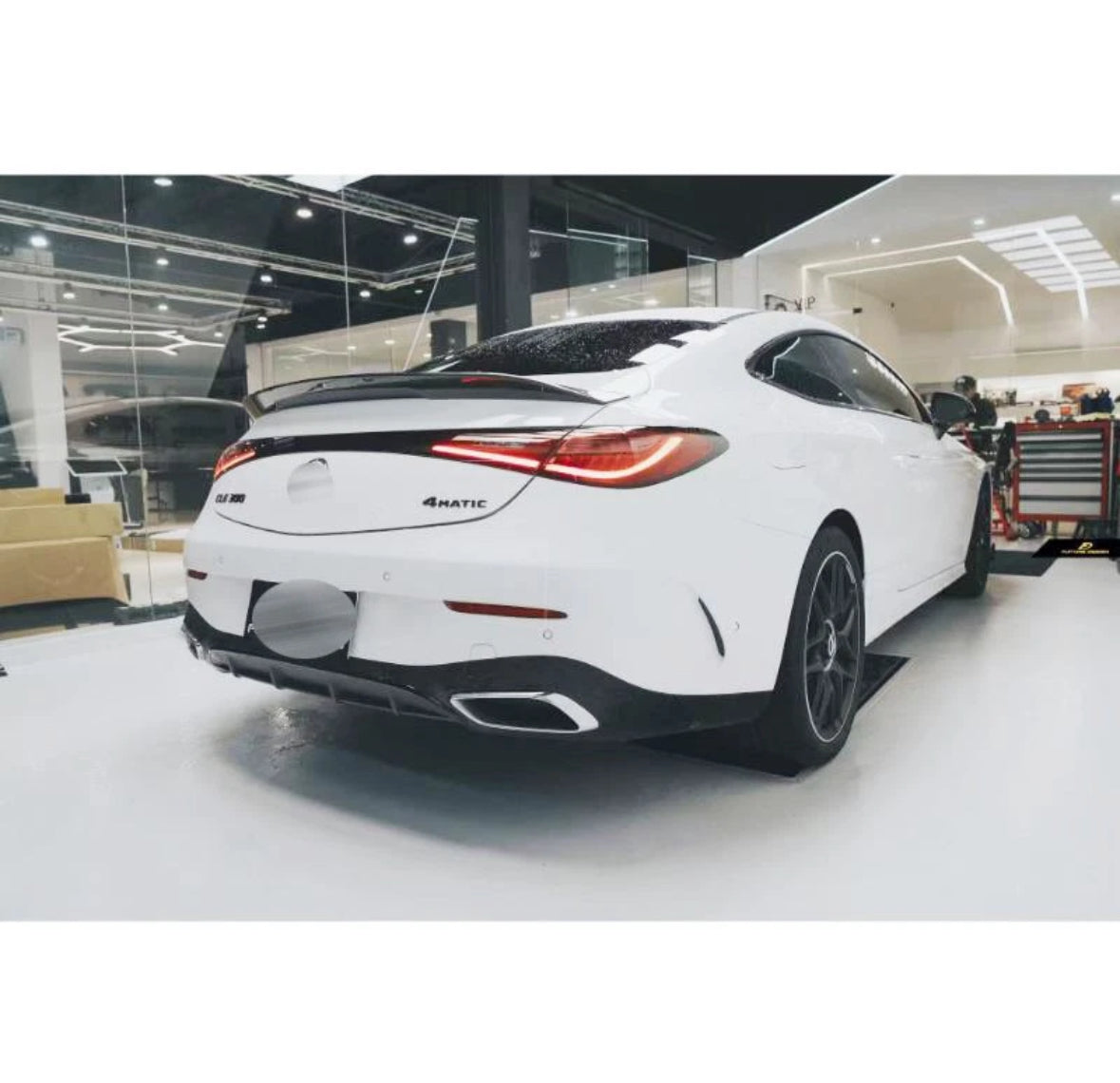 Carbon Fiber Rear Trunk Spoiler for Mercedes-Benz CLE C236 Coupe 2024+